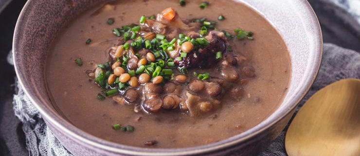 Čočková polévka – Jídelna magistrát